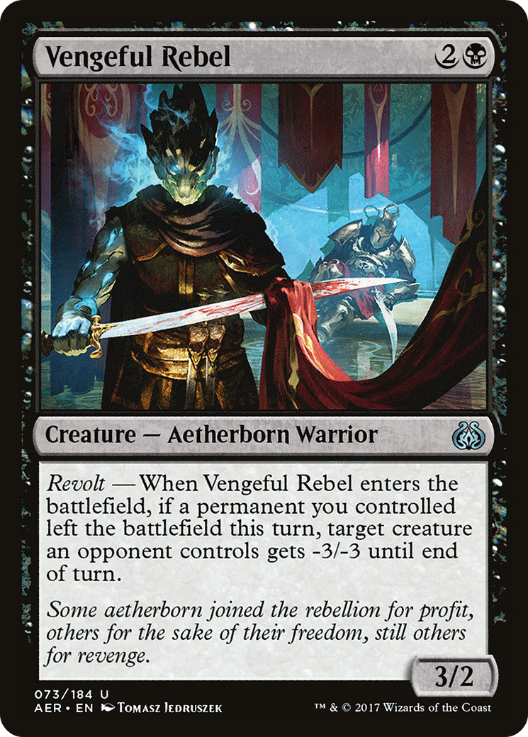 Vengeful Rebel (AER-073) Foil