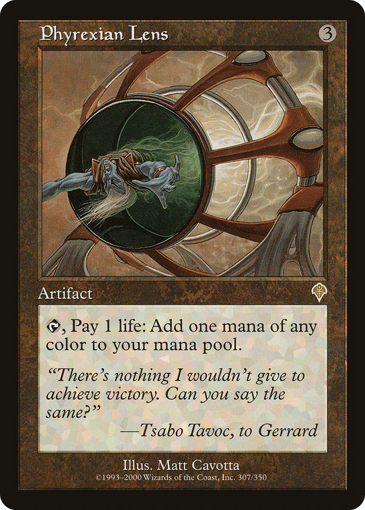 Phyrexian Lens (INV-307) Foil