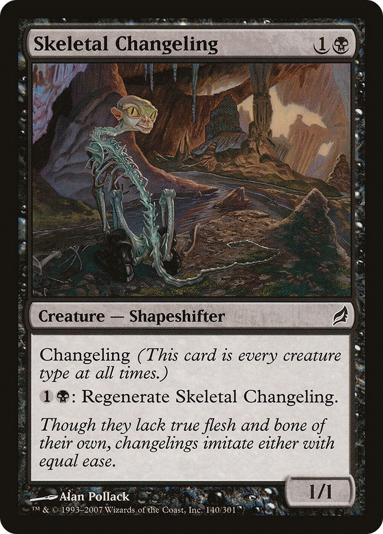 Skeletal Changeling (LRW-140) Foil