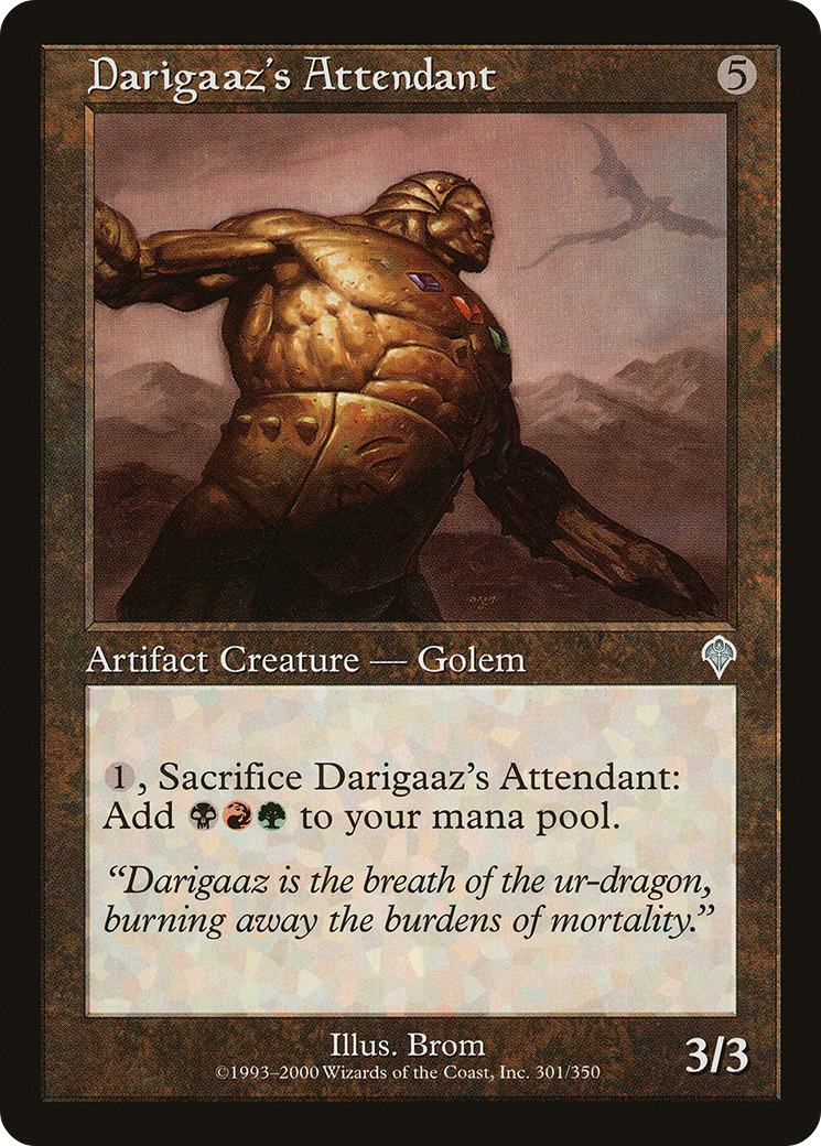 Darigaaz's Attendant (INV-301) Foil
