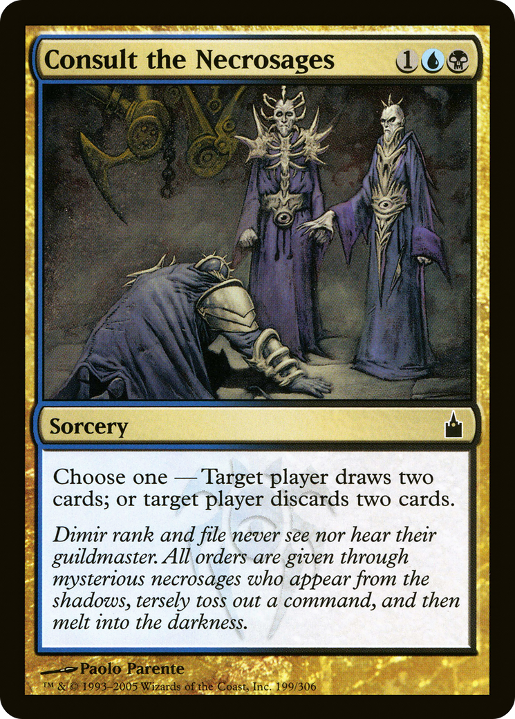 Consult the Necrosages (RAV-199)