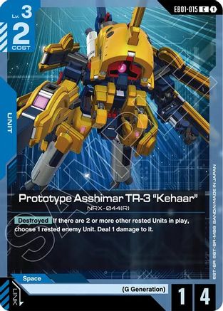 Prototype Asshimar TR-3 "Kehaar" (EB01-015) - Common