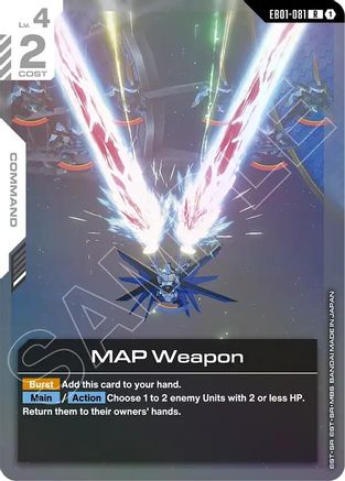 MAP Weapon (EB01-081) - Rare
