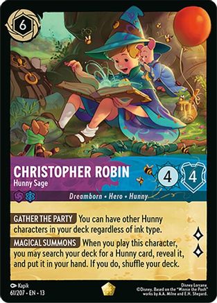 Christopher Robin (Hunny Sage) - 61/204 - Legendary