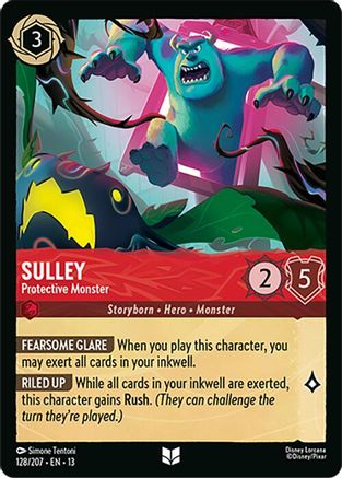 Sulley (Protective Monster) - 128/204 - Uncommon