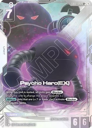 Psycho Haro (EX) (LR+) (EB01-042) - LR+