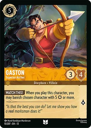 Gaston (Superior Archer) - 15/204 - Uncommon