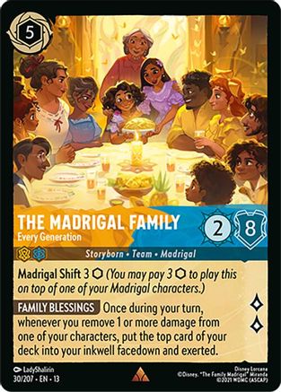 The Madrigal Family (Every Generation) - 30/204 - Rare