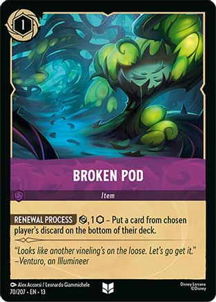 Broken Pod - 70/204 - Uncommon (Foil)