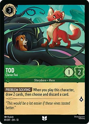 Tod (Clever Fox) - 81/204 - Uncommon
