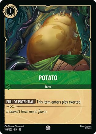 Potato - 105/204 - Common