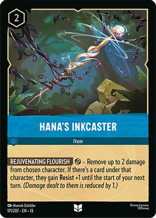 Hana's Inkcaster - 171/204 - Uncommon
