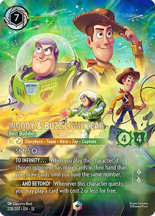 Woody & Buzz Lightyear (Best Buddies) - 228/204 - Enchanted