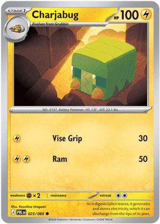 Charjabug - 025/083 - Common - Reverse Holo