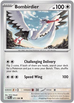 Bombirdier - 071/083 - Common - Reverse Holo
