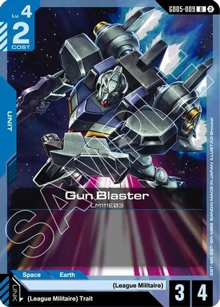 Gun Blaster (GD05-009) - Uncommon