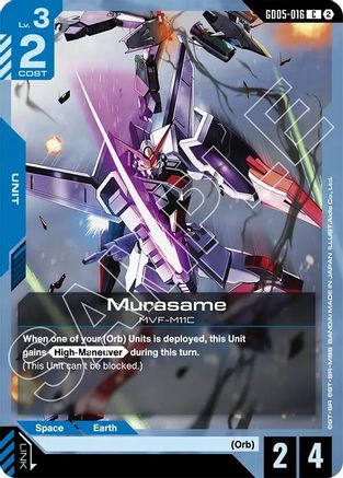 Murasame (GD05-016) - Common