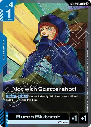 Not with Scattershot! (GD05-103) - Uncommon