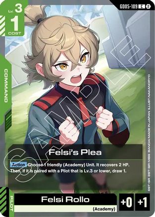 Felsi's Plea (GD05-109) - Common