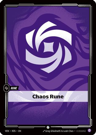 Chaos Rune - R05 - Common (Foil)