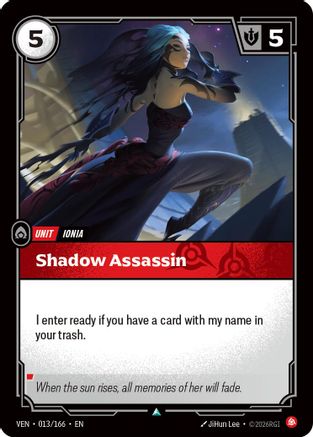 Shadow Assassin - 013/166 - Uncommon (Foil)