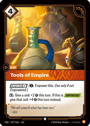 Tools of Empire - 077/166 - Common (Foil)