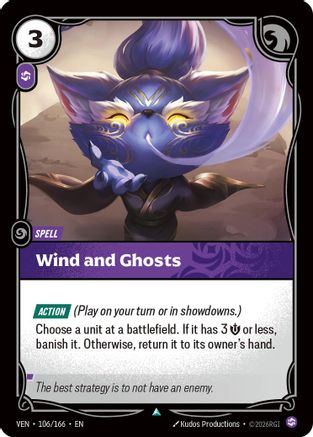 Wind and Ghosts - 106/166 - Uncommon (Foil)