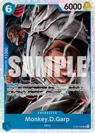 Monkey.D.Garp - ST33-005 - Super Rare