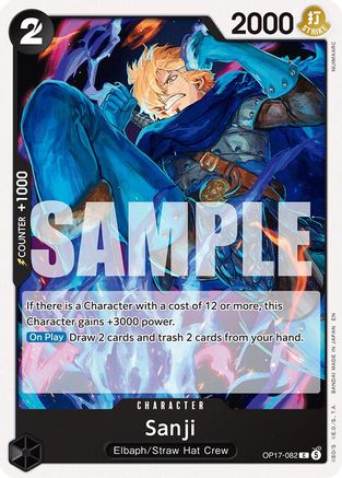 Sanji - OP17-082 - Common (Presale)