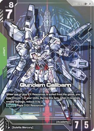 Gundam Calibarn (LR+) (GD05-018) - LR+