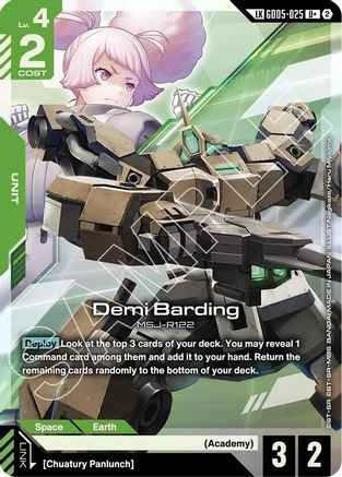 Demi Barding (U+) (Link Rare) (GD05-025) - U+