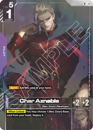 Char Aznable (R+) (GD05-093) - R+