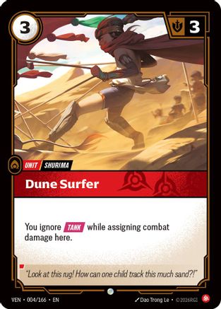 Dune Surfer - 004/166 - Common (Foil)