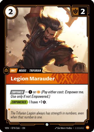 Legion Marauder - 074/166 - Common (Foil)