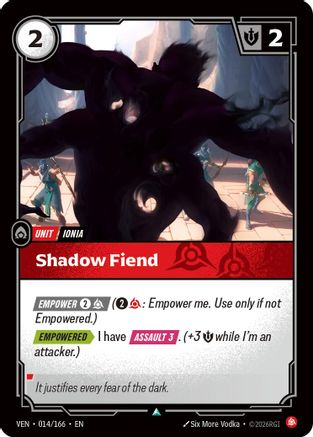 Shadow Fiend - 014/166 - Uncommon (Foil)
