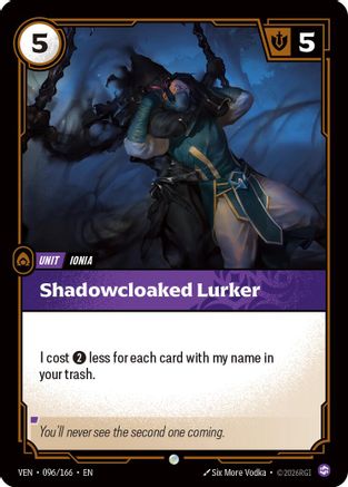 Shadowblade Lurker - 096/166 - Common (Foil)