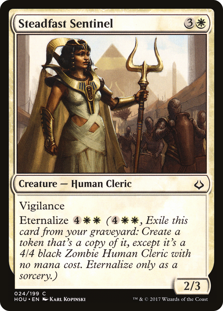 Steadfast Sentinel (HOU-024) Foil
