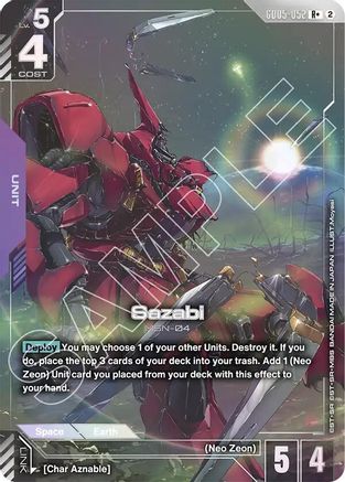 Sazabi (R+) (GD05-052) - R+