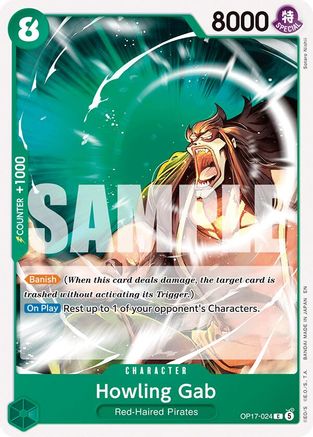 Howling Grab - OP17-024 - Common (Presale)