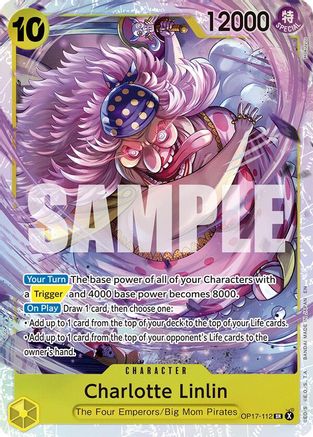 Charlotte Linlin - OP17-112 - Super Rare (Presale)