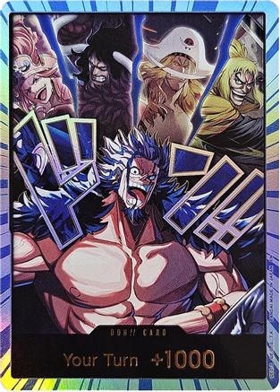 DON!! Card (Alternate Art) (Rocks) (Special Foil) (Foil)