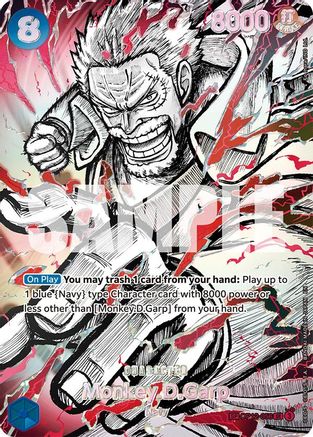 Monkey.D.Garp (SP) - OP12-056 - Super Rare (Presale)
