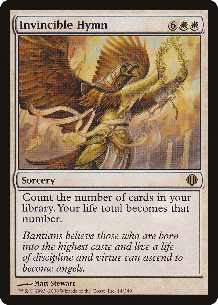 Invincible Hymn (ALA-014) Foil
