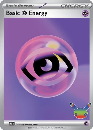 Basic Psychic Energy (30th Celebration) - 013 - Futuristic Rare