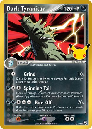 Dark Tyranitar - 019/109 - Classic Collection