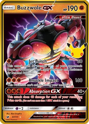 Buzzwole GX - 057/111 - Classic Collection