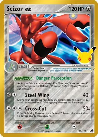 Scizor EX - 108/115 - Classic Collection