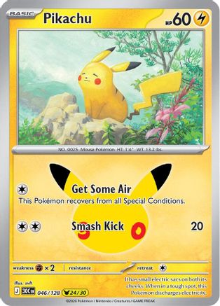 Pikachu - 046/128 - Pikachu Rare