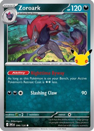 Zoroark - 096/128 - Common