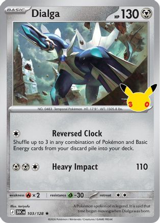 Dialga - 103/128 - Rare